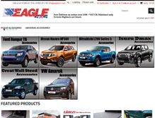 Tablet Screenshot of eagle4x4.com